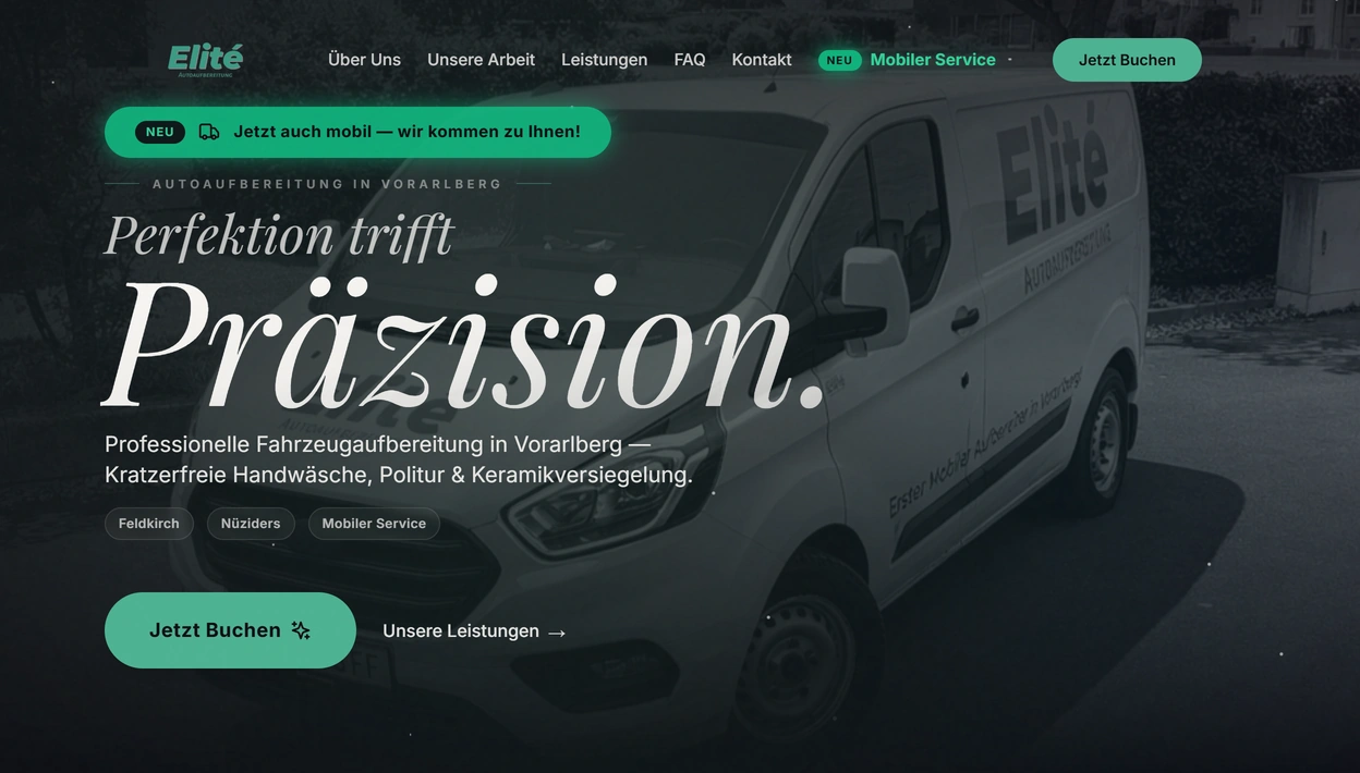 Elité Aufbereitung — Startseite